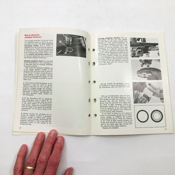 Manual How to use Polaroid Land Instrument Camera Model ED-10 photomicrography - Picture 5 of 6